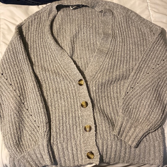 American Eagle Outfitters Sweaters - American Eagle Grey Cardigan